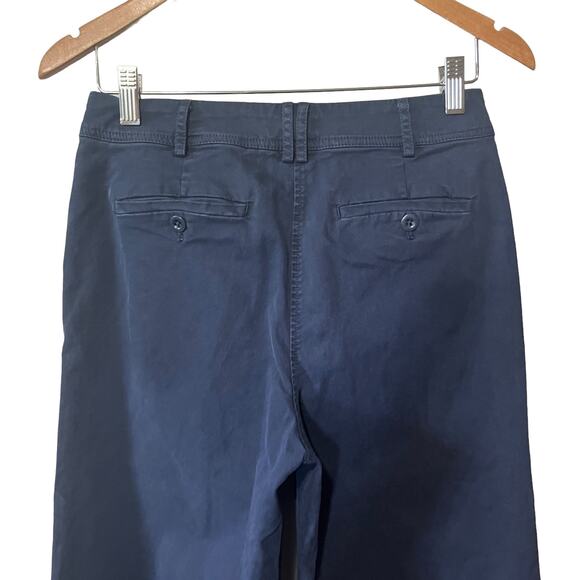 J. Crew Pants Womens Hi Waist Cotton Spring Flare Leg Casual Preppy Chinos 4 - Picture 6 of 9